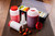 TableCraft Products JC1032A 1 Qt. Polyethylene PourMaster Backup Unit With Assorted Color Caps