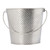 TableCraft Products GTSS87  1 1/4 Gal. 8" Dia. x 7"H Round Stainless Steel Brickhouse Collection Pail
