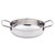 TableCraft Products 10292 8" W x 5 7/8" D x 1 3/8" H 16 Oz. With Handles Stainless Steel Without Lid Mini Brazier