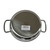 TableCraft Products 10292 8" W x 5 7/8" D x 1 3/8" H 16 Oz. With Handles Stainless Steel Without Lid Mini Brazier