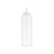 TableCraft Products 112C-1 12 oz Clear Natural Cone Tip Natural Top Squeeze Bottle - 12/Case