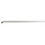 TableCraft Products 5548 48" W x 1" D x 2 1/4" H Aluminum Cash & Carry Order Rack