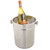 TableCraft Products 5188 8.75" W x 10" H 8 Qt. Stainless Steel Wine and Champagne Bucket