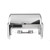 TableCraft Professional Bakeware CW40167 7 Qt. Full Size Stainless Steel Fuel Chafer Dish With Roll Top