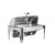 TableCraft Professional Bakeware CW40167 7 Qt. Full Size Stainless Steel Fuel Chafer Dish With Roll Top