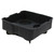 TableCraft Products BSRT2 4 Compartment 1.75" Black Sphere Cash & Carry Ice Tray