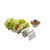 TableCraft Products TRS34 7 5/8" W x 2 1/4" D x 1 1/2" H Stainless Steel Solid Taco Taxi Server
