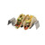 TableCraft Products TRS34 7 5/8" W x 2 1/4" D x 1 1/2" H Stainless Steel Solid Taco Taxi Server