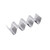 TableCraft Products TRS34 7 5/8" W x 2 1/4" D x 1 1/2" H Stainless Steel Solid Taco Taxi Server