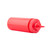 TableCraft Products 11663K 16 Oz. Red WideMouth Squeeze Bottle - 24/Case