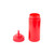 TableCraft Products 11663K 16 Oz. Red WideMouth Squeeze Bottle - 24/Case
