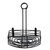 TableCraft Products BK167912 8" Dia. x 5.75"H Black Half Artisan Versa Rack - 2/Case