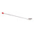 TableCraft Products 502K 12" Stainless Steel Bar Spoon With Red Knob - 24/Case