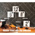 TableCraft Products BKC2208 8" Black Number or Card Holder Stand