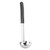 TableCraft Products AM5302BK 2 Oz. Stainless Steel Antimicrobial Ladle with 9" L Black Vinyl Coated Handle