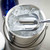 TableCraft Products H303 120 Oz. 7" x 7" x 8 1/2" Double Wall Stainless Steel Cash & Carry Ice Bucket