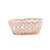 TableCraft Products 1136W 9 1/2" W x 7 1/4" D x 3 3/4" H Hand-Woven Basket
