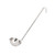TableCraft Products 4706 15" 6 Oz. One-Piece Stainless Steel Ladle