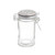 TableCraft Products H2S&P 2 Oz. 1 3/4" Dia. x 3 3/8"H Clear Glass Cash & Carry Salt/Pepper Shakers