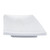 TableCraft Products M206 20" W x 6" D White Rectangular Melamine Frostone Collection Dish