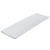 TableCraft Products M206 20" W x 6" D White Rectangular Melamine Frostone Collection Dish