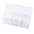 TableCraft Products 10007 16 1/8" W x 6 1/4" D x 5" H Clear Polystyrene Bar Condiment Holder