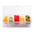 TableCraft Products 10007 16 1/8" W x 6 1/4" D x 5" H Clear Polystyrene Bar Condiment Holder