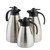 TableCraft Products 10297 34 Oz. Vacuum Insulated Thumb Press Black Plastic Lid Coffee Carafe