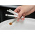 TableCraft Products H723 4-Piece Stainless Steel Cash & Carry Spice Spoon Set - 24/Case