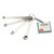 TableCraft Products H723 4-Piece Stainless Steel Cash & Carry Spice Spoon Set - 24/Case