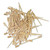 TableCraft Products WELLDONE 3 1/2" Bamboo "Well Done" Cash & Carry Meat Marker Pick - 12 Packs of 100
