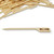 TableCraft Products WELLDONE 3 1/2" Bamboo "Well Done" Cash & Carry Meat Marker Pick - 12 Packs of 100