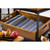 TableCraft Products CRATE114 20.75" W x 12.75" D x 4.25" H Brown Full Size Gastro Serving / Display Crate Fits 1/1 GN Pan
