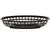 TableCraft Products 1074BK Black Oval Classic Plastic Basket