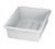 TableCraft Products 1557G 21" W x 17" D x 7" H Gray Tote Box
