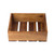 TableCraft Products CRATE124 12.75" W x 10.38" D x 4.25" H Half Size Gastro Serving / Display Crate Fits 1/2 GN Pan