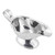 TableCraft Products 7803 3 Oz. With Handle Footed Gravy Boat