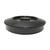 TableCraft Products TW771 7 3/4" Dia. x 1 3/4"H Round Polypropylene Black Tortilla Warmer
