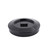 TableCraft Products TW771 7 3/4" Dia. x 1 3/4"H Round Polypropylene Black Tortilla Warmer