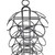 TableCraft Products DCH27 Chrome 3-Tier Holds 27 Cones Cone Holder