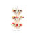 TableCraft Products DCH27 Chrome 3-Tier Holds 27 Cones Cone Holder
