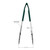 TableCraft Products 3774GEU 9 - 1/2" Spring Steel Green Vinyl Coated Tongs