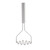 TableCraft Products 7412 13 1/2" Diamond Face Stainless Steel Handle Potato Masher