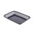 TableCraft Products 1077BK Black Rectangular Grande Plastic Basket - 36/Case