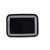 TableCraft Products 1077BK Black Rectangular Grande Plastic Basket - 36/Case