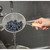TableCraft Products 96 6 1/4" Dia. Tin Plated Double Medium Mesh Strainer