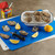 TableCraft Products CB1520BLA 15" W x 20" D x 1/2" H Blue Polyethylene Cutting Board