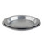 TableCraft Products 10547 9 1/8" x 1" Round Stainless Steel Pie Pan