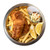 TableCraft Products 10547 9 1/8" x 1" Round Stainless Steel Pie Pan