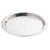 TableCraft Products 10547 9 1/8" x 1" Round Stainless Steel Pie Pan